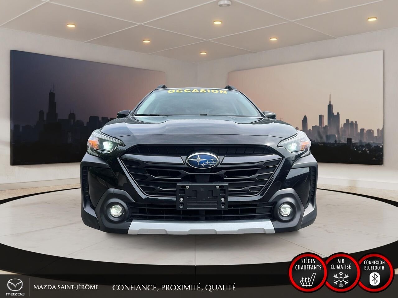 Subaru Outback Limited | TOIT OUVRANT | CUIR | AWD | 2023 Noir Saint-Jérôme - photo #2