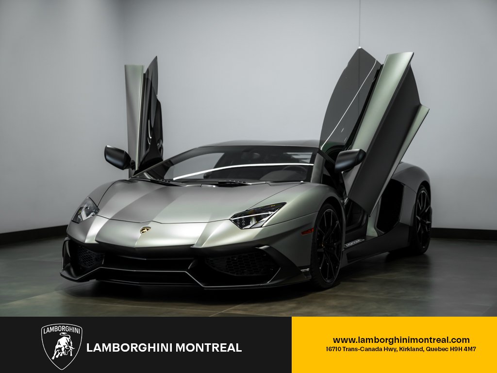 Lamborghini Aventador LP720-4 50th ANNIVERSARIO 9776 MILES 2014 Gris Kirkland - photo #1