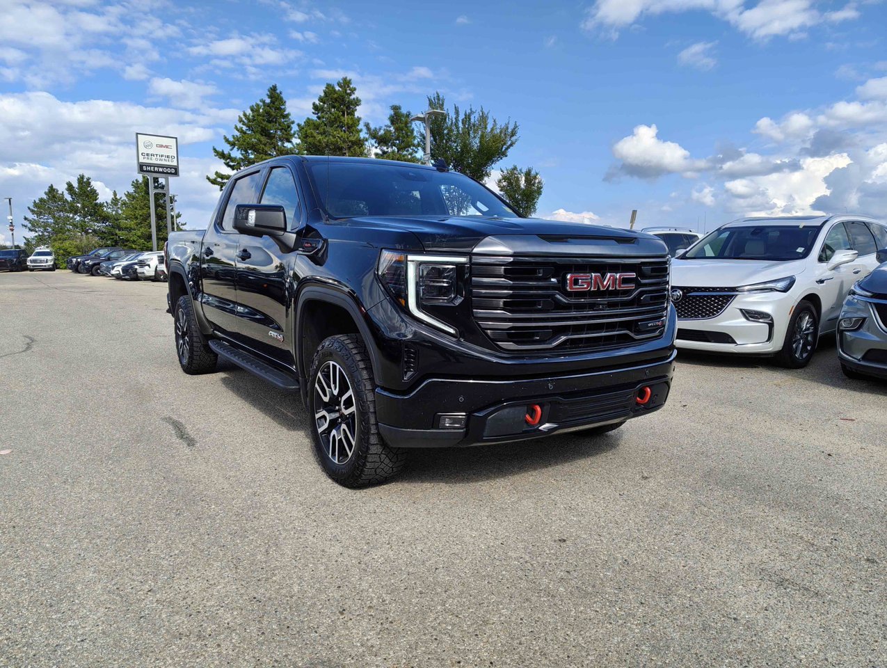 2024 GMC Sierra 1500 4WD Crew Cab 147 AT4 Black Sherwood Park - photo #2