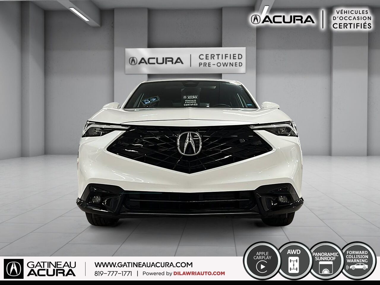 Acura ADX A-Spec AWD 2025 Blanc Ottawa & Gatineau - photo #13