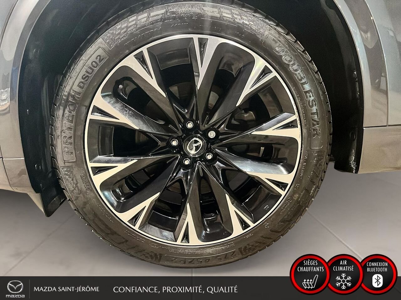 2024 Mazda CX-90 hybride léger Signature | TOIT PANORAMIQUE | AWD | CUIR NAPPA | SIEGES CAPITAINES Grey Saint-Jérôme - photo #11