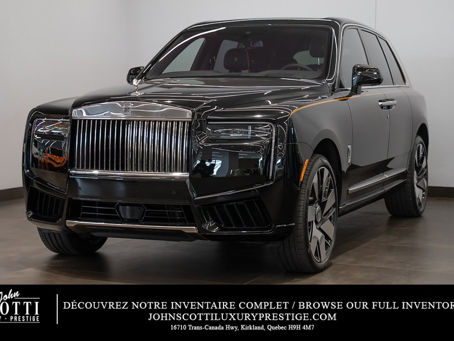 2025 Rolls-Royce Cullinan 2025 Black