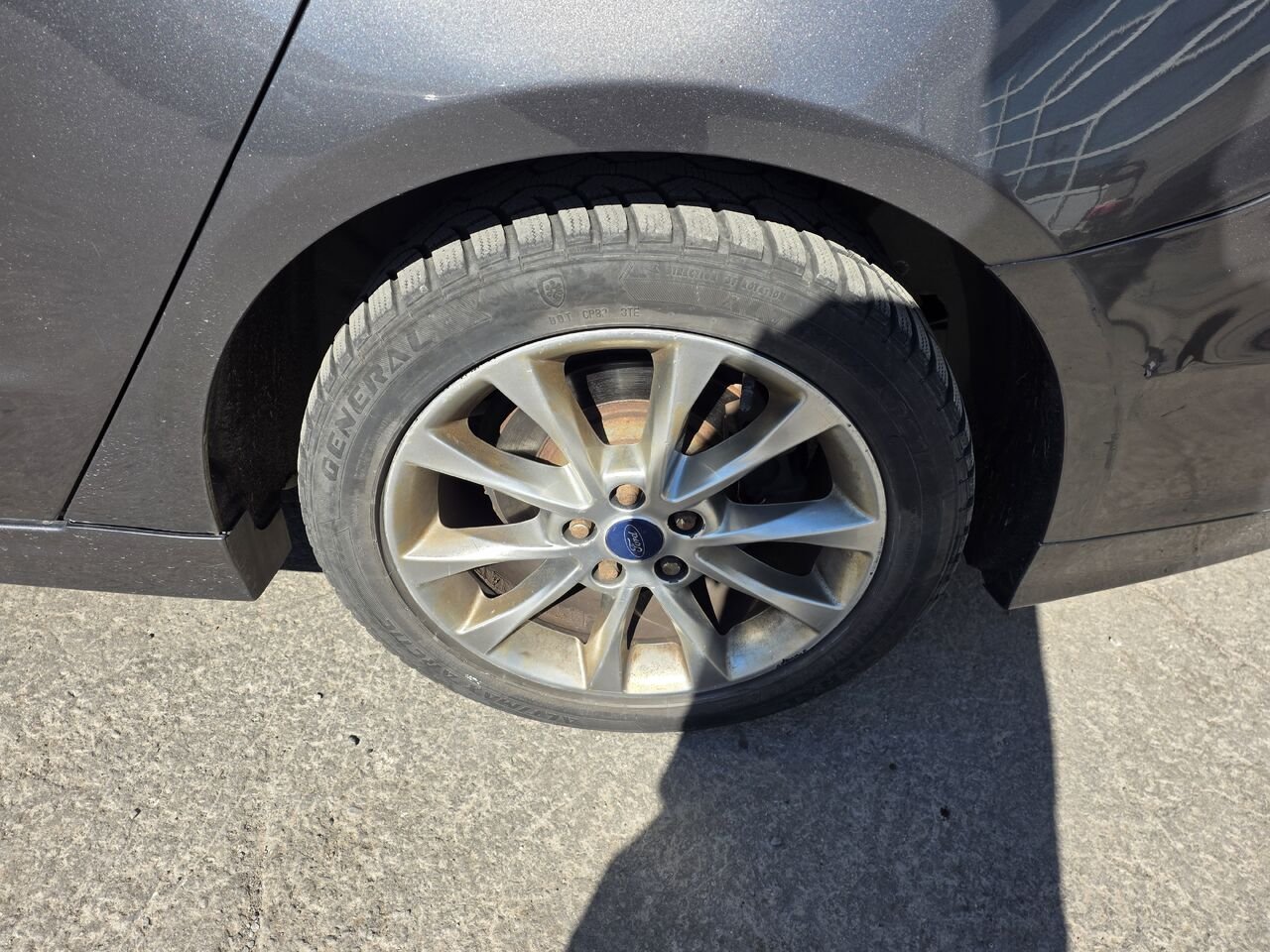 2017 Ford fusion Grey  - photo #10