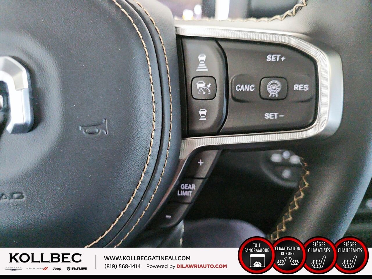RAM 1500 Tungsten cabine d'équipe 4x4 caisse de 5 pi 7 po 2026 Triple couche nacrée ivoire Ottawa & Gatineau - photo #9