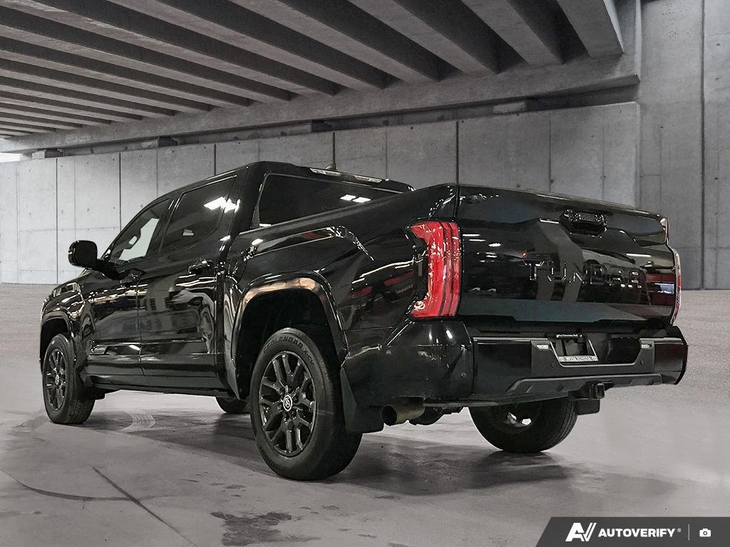 2024 Toyota Tundra 2600913A | Platinum Hybrid Midnight Black Metallic Edmonton - photo #3