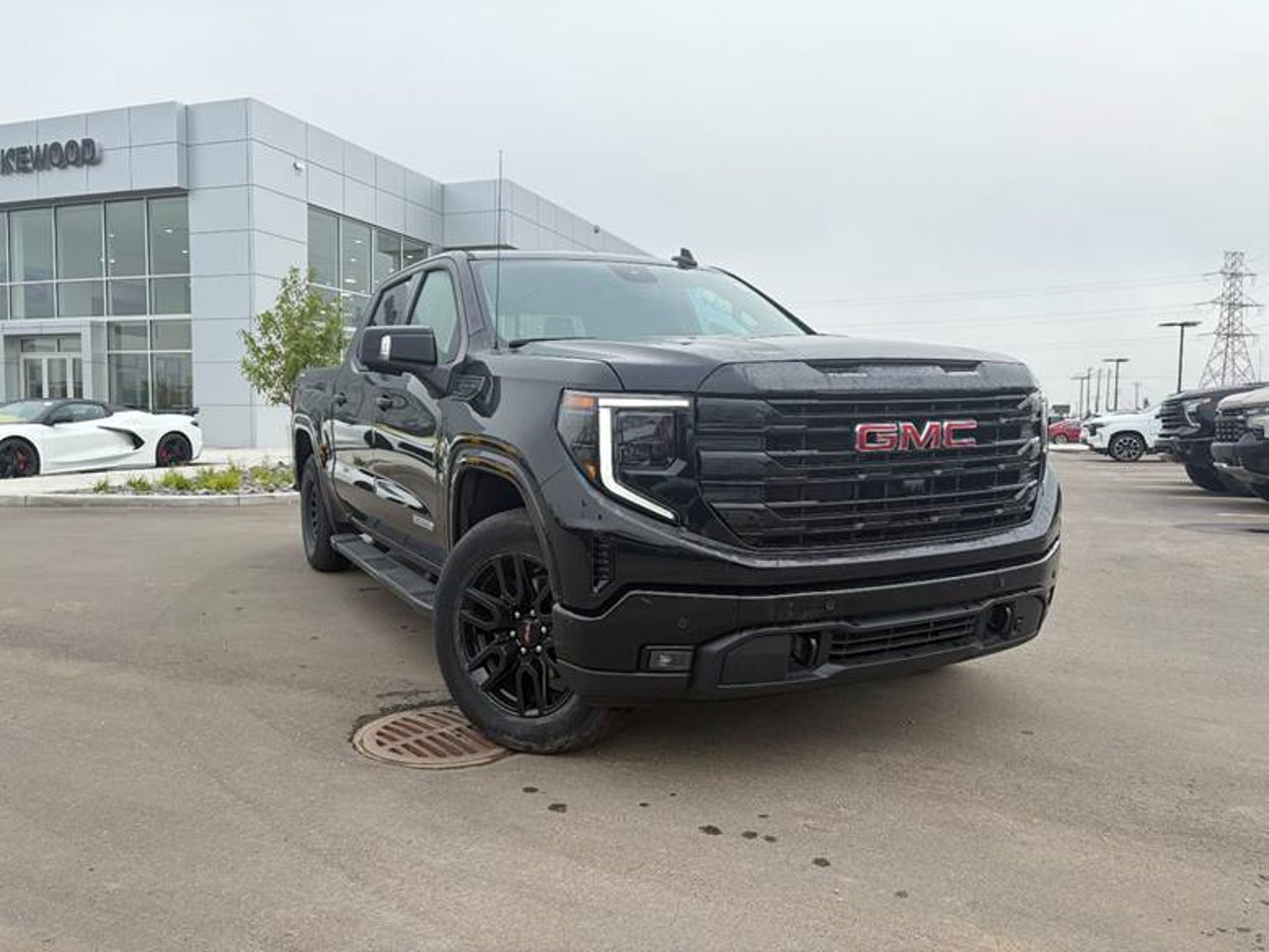 2024 GMC Sierra 1500 4WD Crew Cab 147 Elevation Black Sherwood Park - photo #1