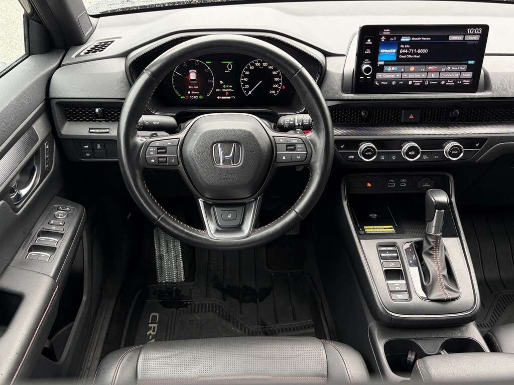 2025 Honda CR-V EX-L HYBRID Black Gatineau - photo #11