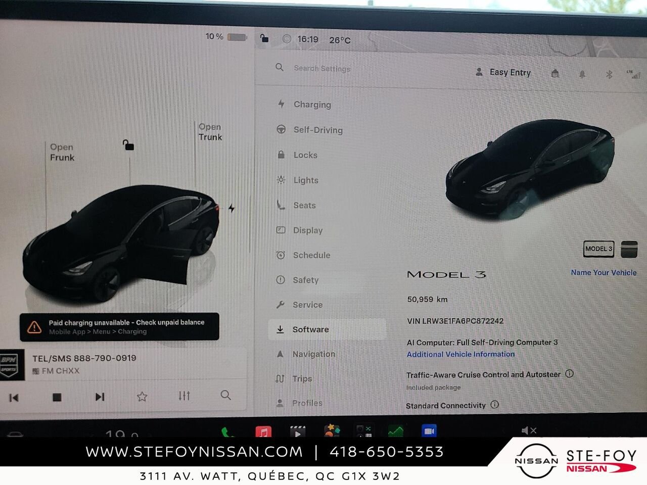 2023 Tesla Model 3 Black Ste-Foy - photo #12