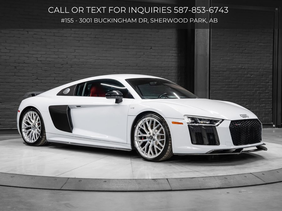 2018 Audi R8 Coupe 2018 White