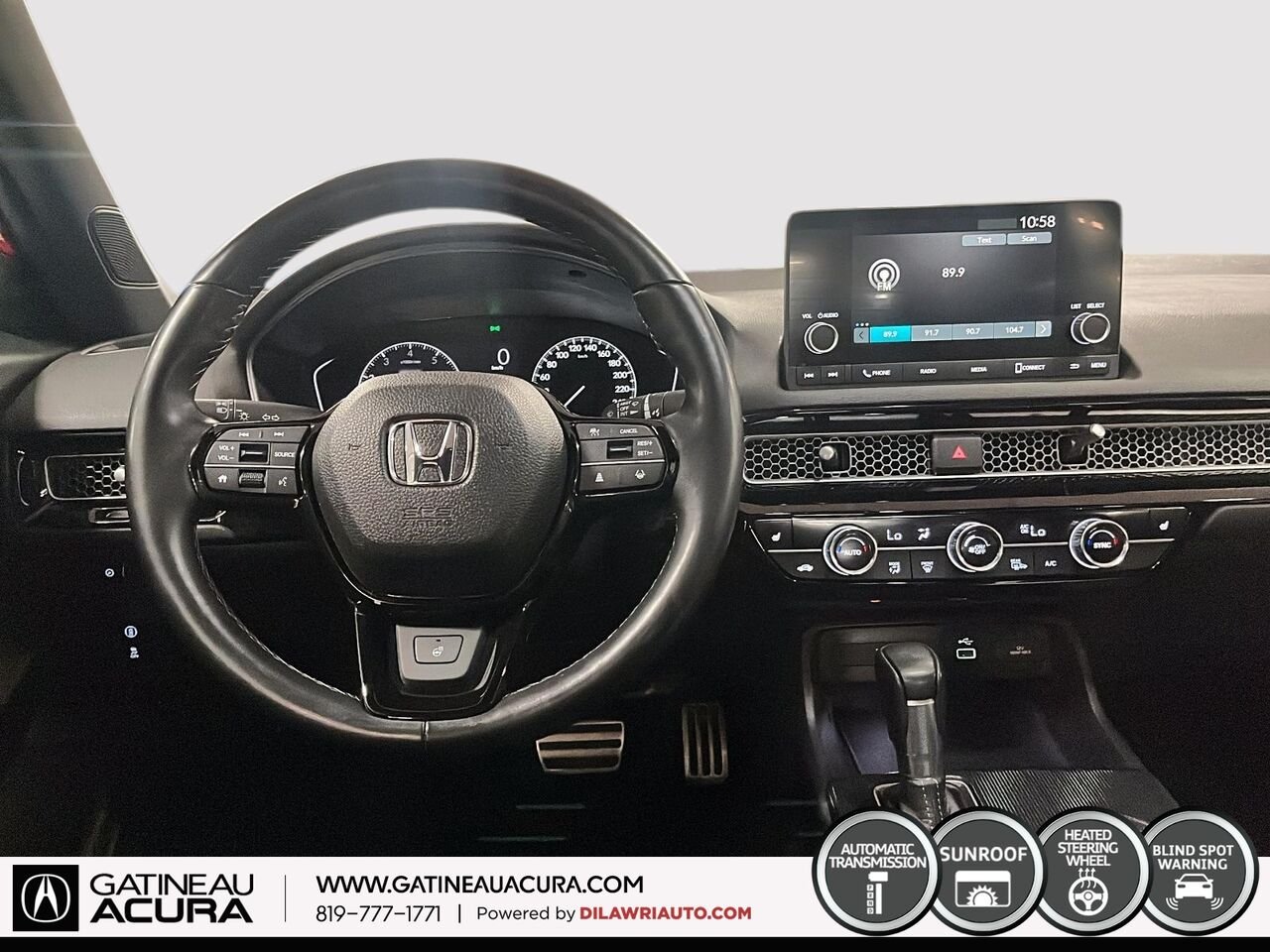 Honda Civic Sport 2022 Rouge Ottawa & Gatineau - photo #2