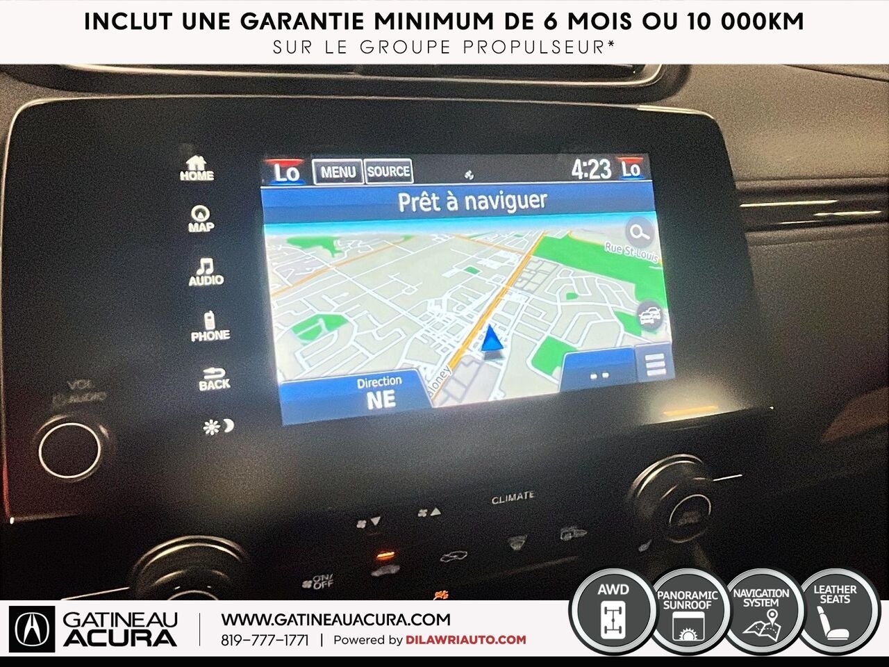 Honda CR-V Touring AWD 2020 Blanc Ottawa & Gatineau - photo #3
