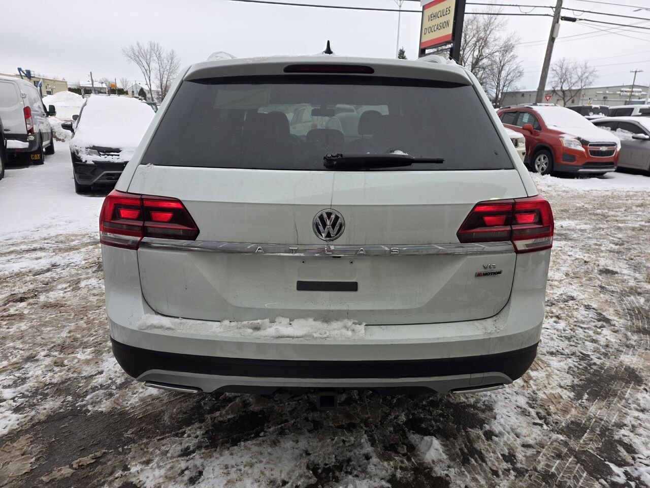 2019 Volkswagen Atlas White  - photo #3