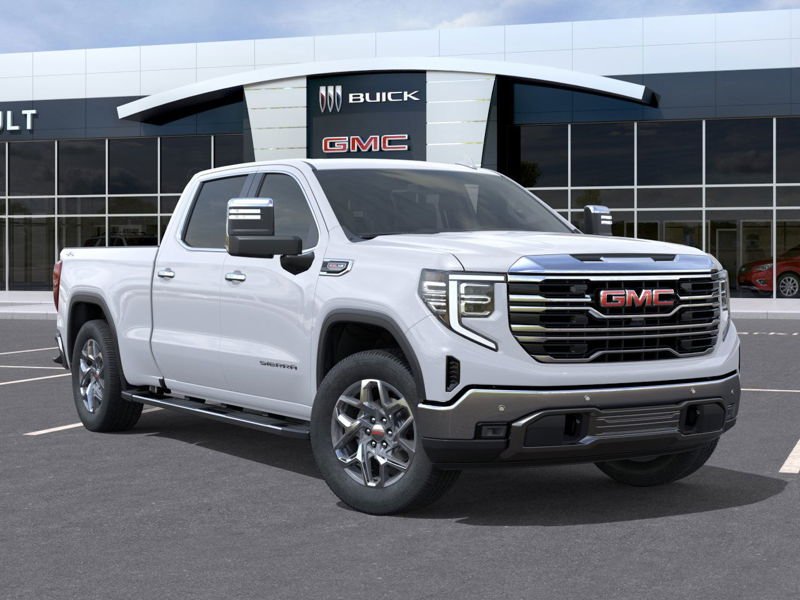 2026 GMC SIERRA 1500 SLT cabine multiplace 4RM 157 po White Sherbrooke - photo #6