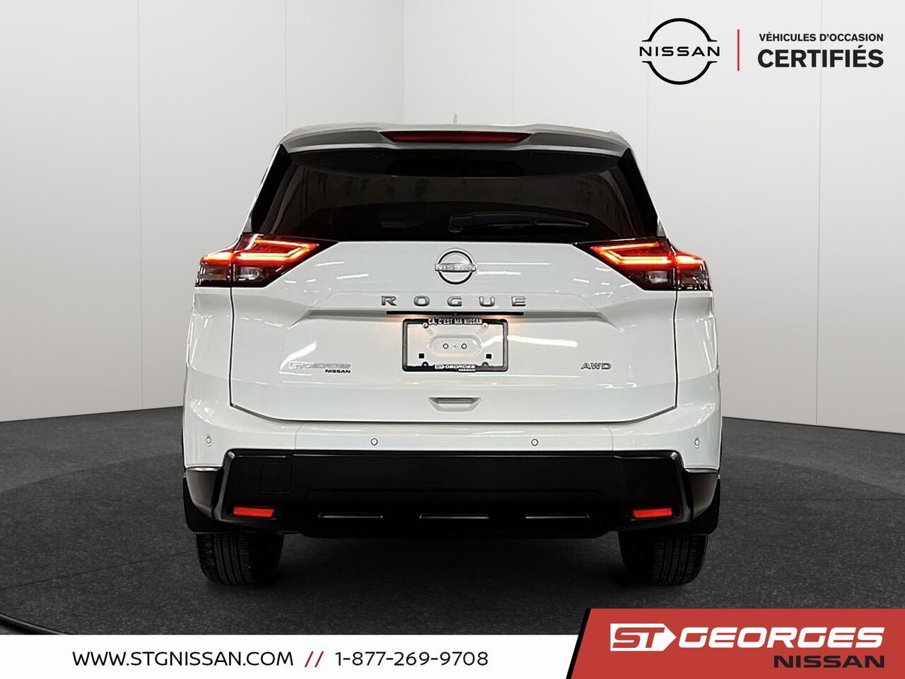 Nissan Rogue 2024 Blanc Saint-Georges - photo #2
