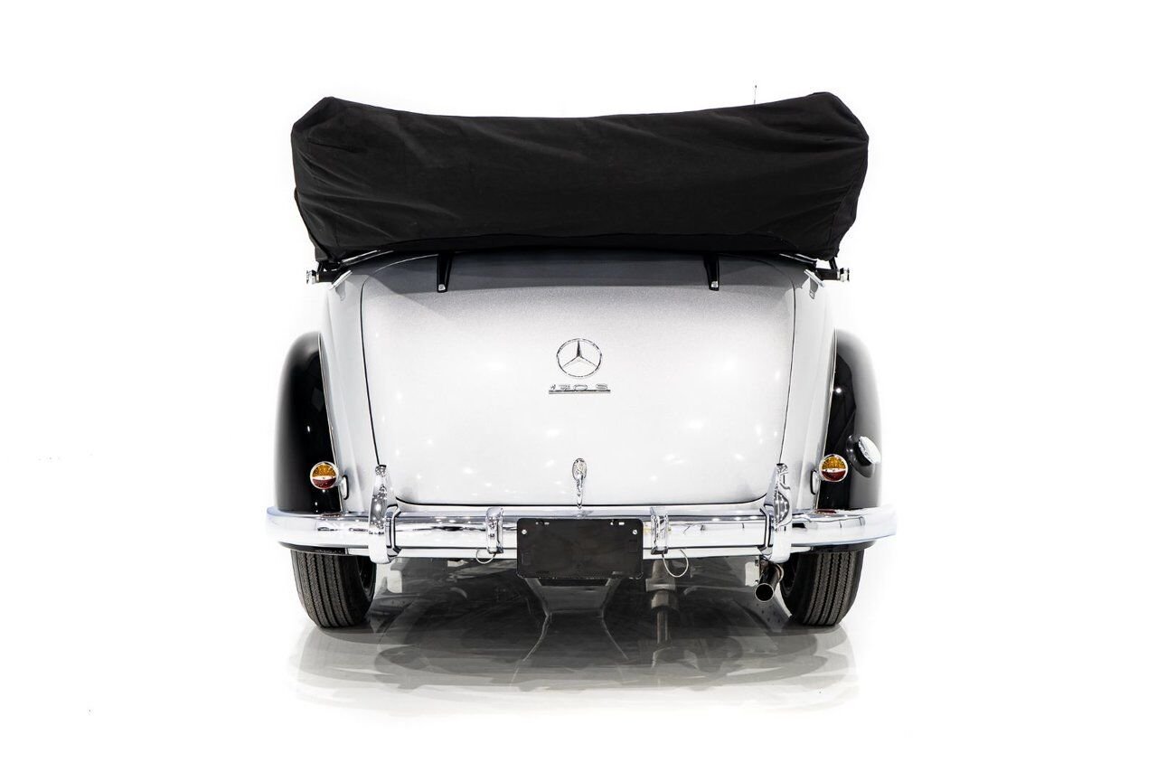 1950 Mercedes-Benz 170S Cabriolet B Wonderfully Presented Old Restoration Grey Montreal - photo #33