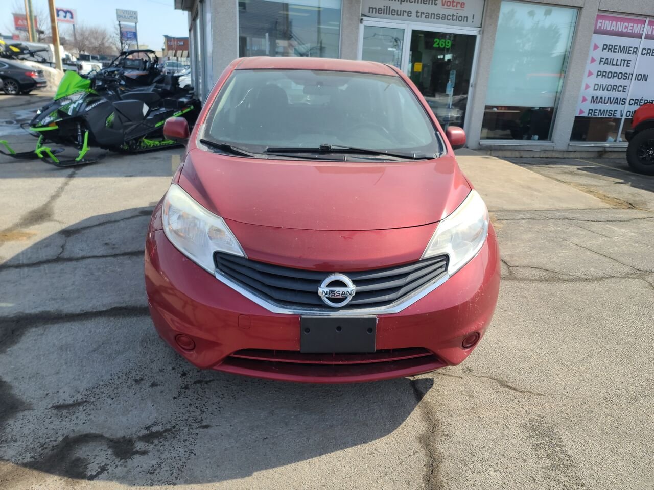 Nissan Versa Note 2014 Rouge Longueuil, - photo #7