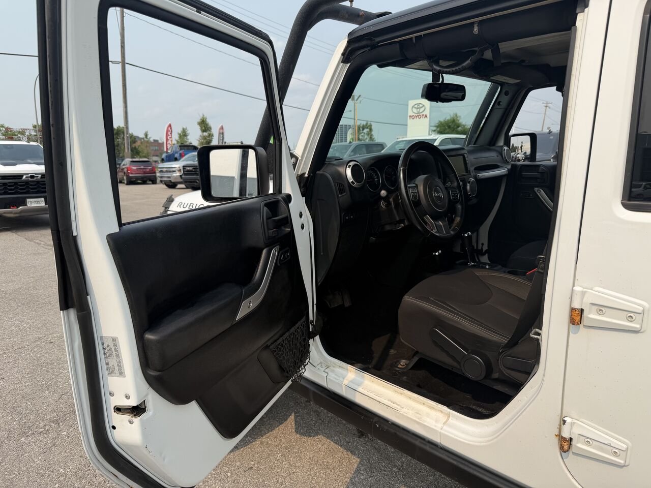 2016 JEEP WRANGLER UNLIMTED RUBICON Modèle Rubicon 4 portes traction intégrale White Gatineau - photo #1