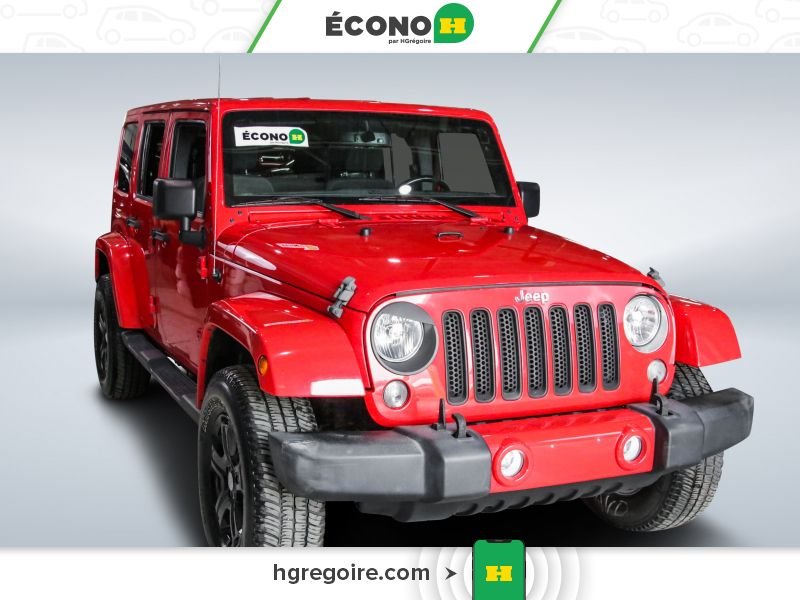 2018 Jeep Wrangler Red Saint-Eustache - photo #0
