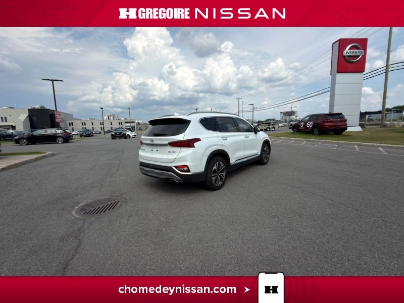 2019 Hyundai Santa Fe White Saint-Eustache - photo #10