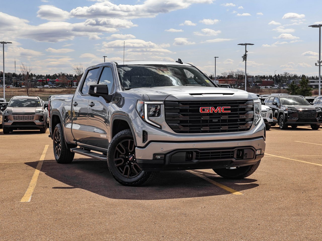 2026 GMC Sierra 1500 4WD Crew Cab 157 Elevation Grey Sherwood Park - photo #1
