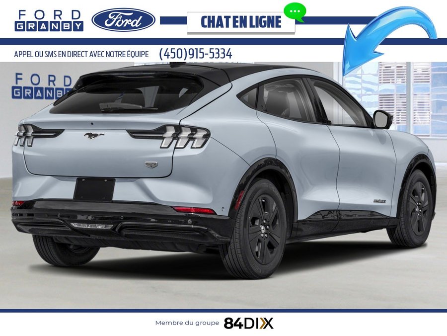 Ford Mustang Mach-E Sélect TI 2025 Gris glacier métallisé trois couches
