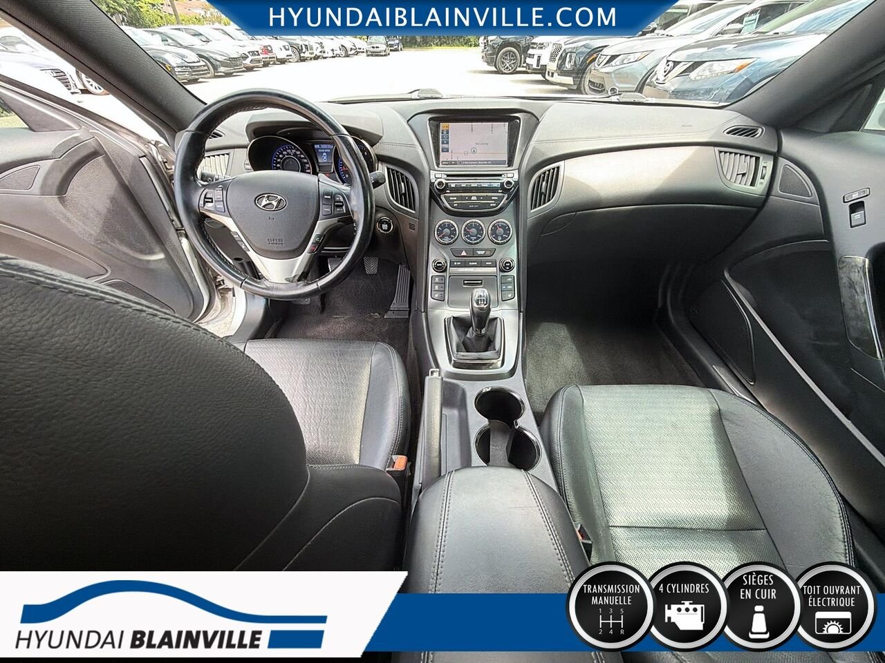 Hyundai Coupé Genesis 2014 Argent Blainville - photo #18