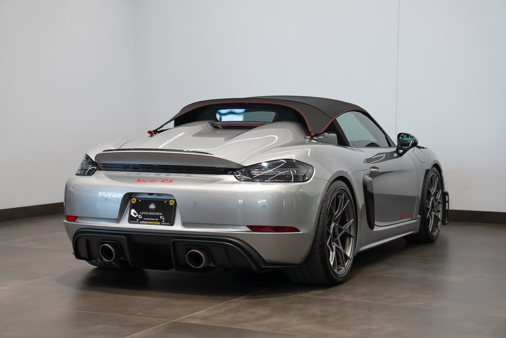 Porsche 718 Spyder RS Roadster Spyder 2024 Argent Kirkland - photo #6