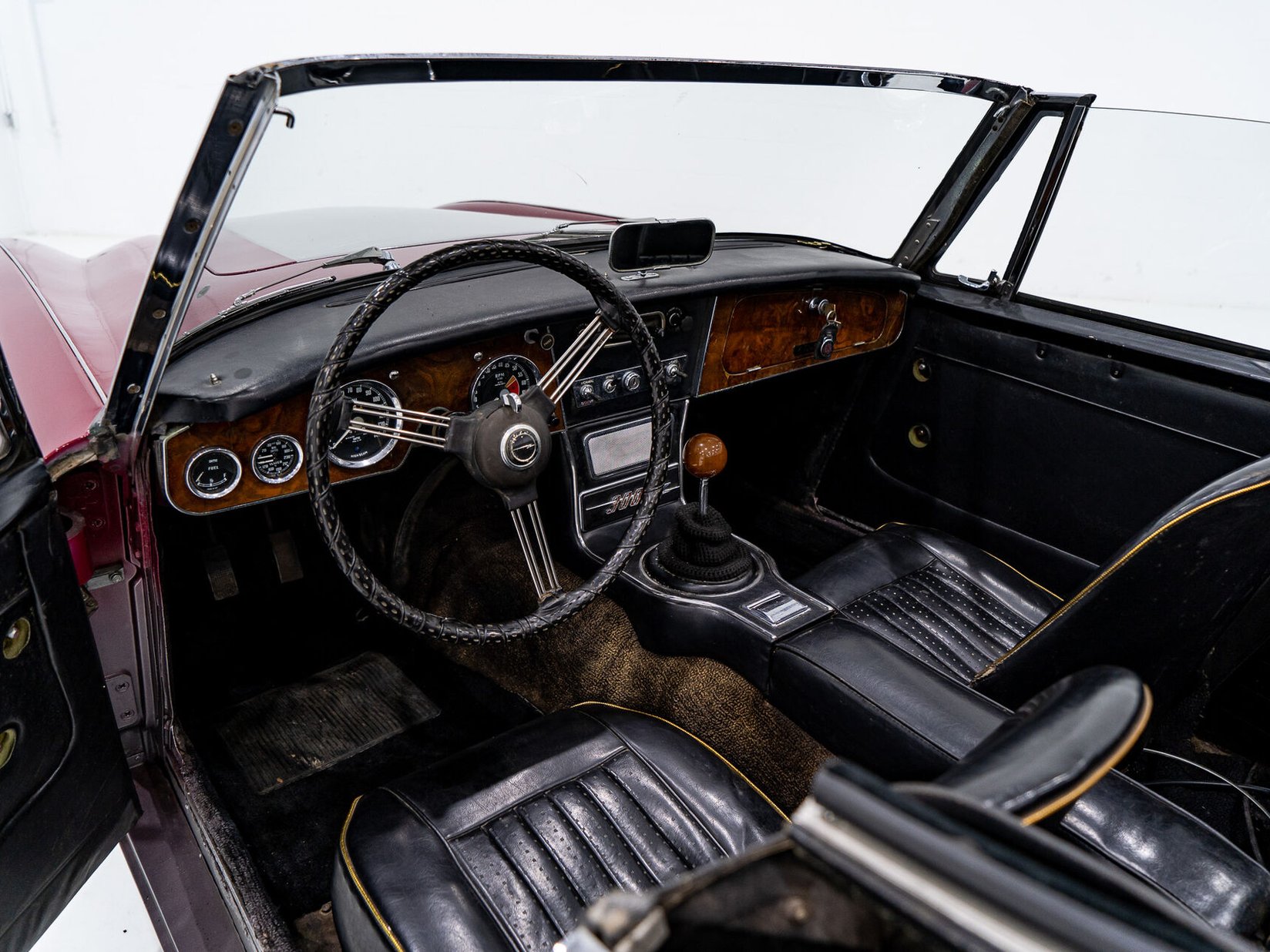 1960 Austin Healey 3000MKIII Project Car **PRIX EN USD** Red Montreal - photo #8