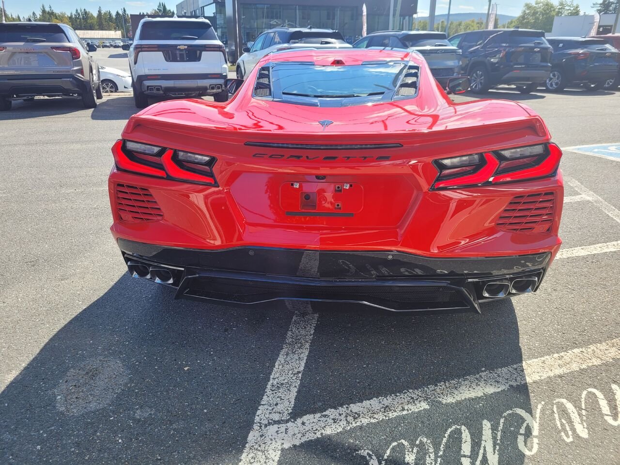 Chevrolet Corvette Stingray coupé 2 portes avec 2LT 2026 ROUGE FLAMME Thetford Mines - photo #3