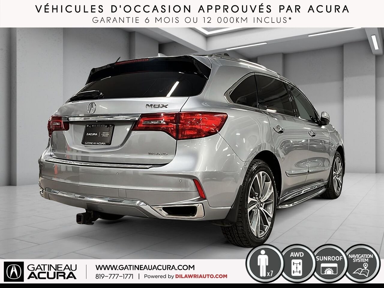 2017 Acura MDX Élite SH-AWD Silver Gatineau - photo #14