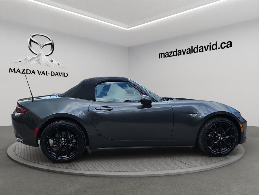 Mazda MX-5 GS BA, navigation, caméra de recul, détecteur d'angles morts 2020 Gris