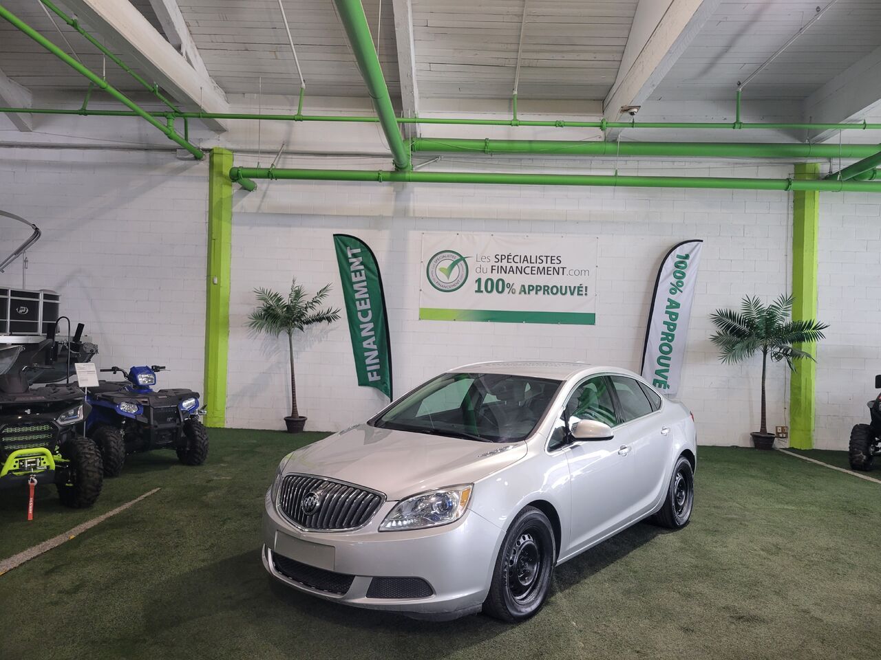 Gray 2016 Buick Verano Sedan Front-Wheel Drive Automatic