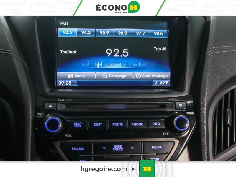 Hyundai Genesis 822149 | GT CUIR TOIT BLUETOOTH CAMÉRA MAGS 2016 Argent Laval - photo #9