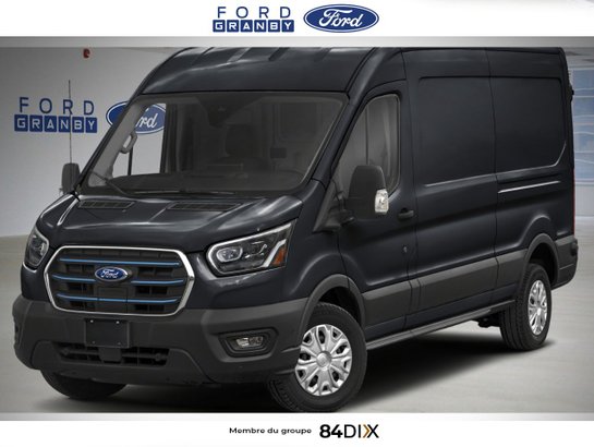 2025 Ford E-Transit Cargo Van Agate Black Metallic
