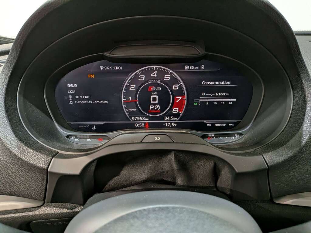 2018 Audi S3 Sedan 2.0 TFSI quattro Technik S tronic Blue Val-David - photo #16