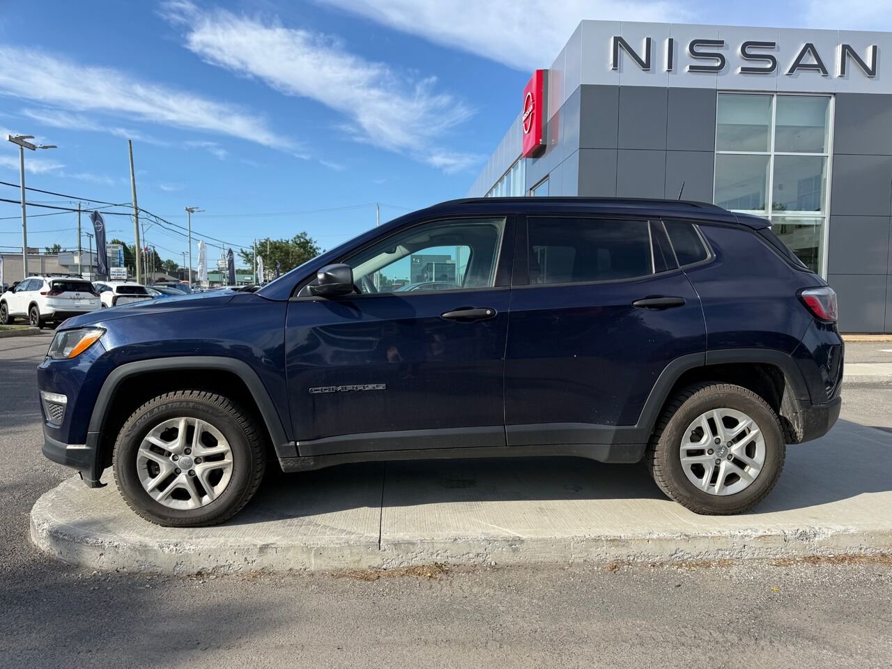 Jeep Compass Sport 4x4 2018 Bleu Châteauguay - photo #7