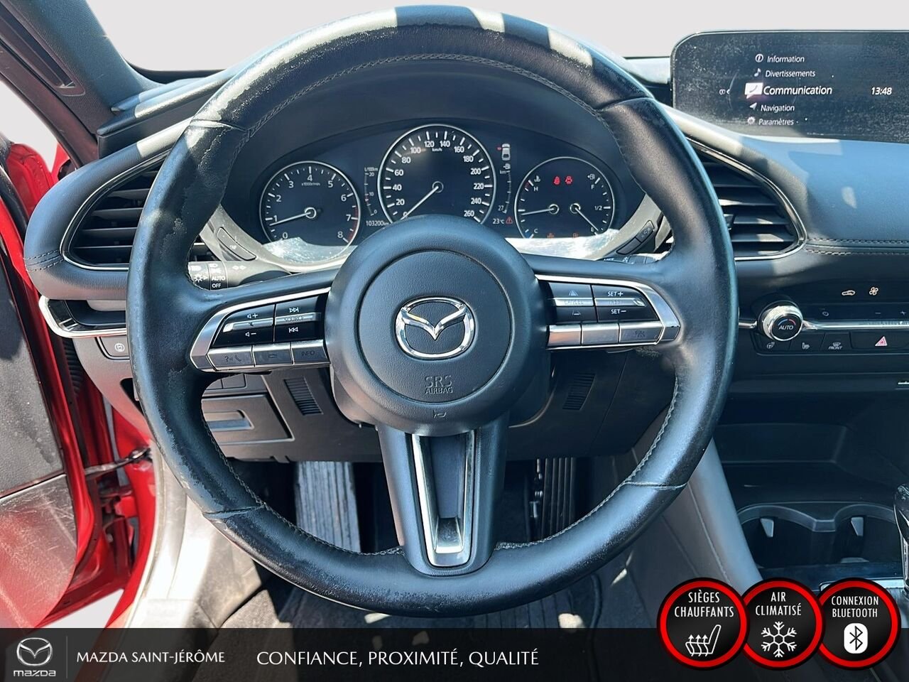 2019 Mazda Mazda3 Sport GT | TOIT OUVRANT | MAGS | AUTOMATIQUE | Red Saint-Jérôme - photo #13