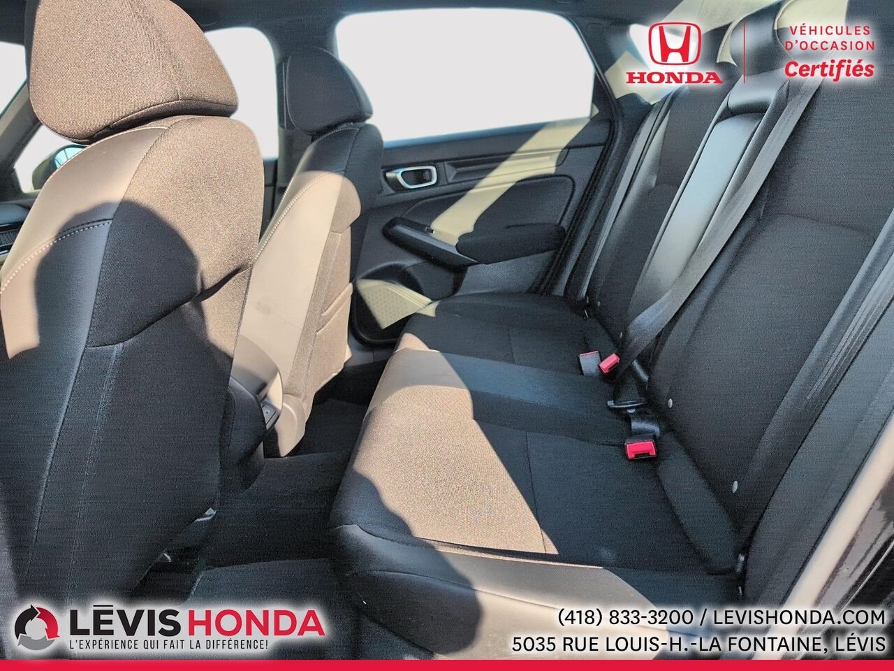 Honda Civic Sport-B Sport-B CVT 2023 Noir Lévis - photo #17