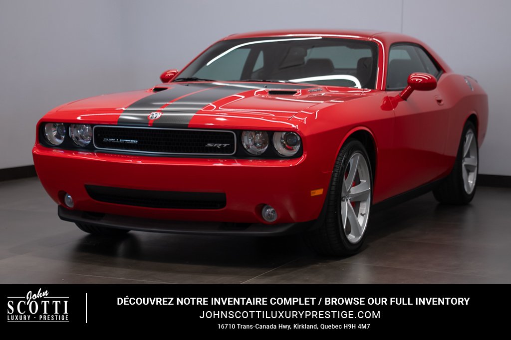 2010 Dodge Challenger Coupé 2 portes SRT8 MANUAL *PRICE IN USD* Red Kirkland - photo #0