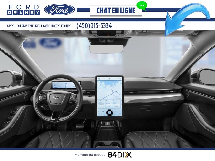 Ford Mustang Mach-E Sélect TI 2025 Gris glacier métallisé trois couches