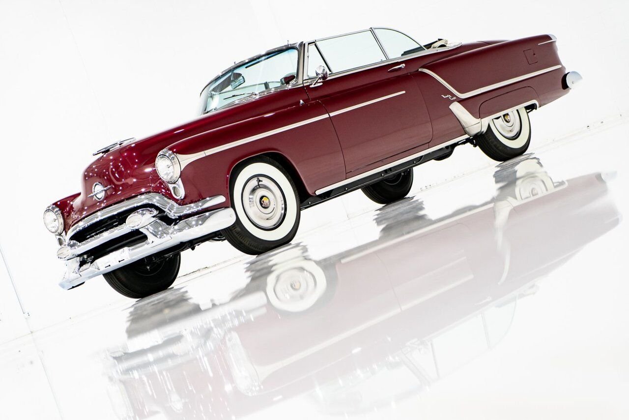 1953 Oldsmobile 98 PRIX EN USD | Convertible Beautifully Presented from complete Restoration Red Montreal - photo #40