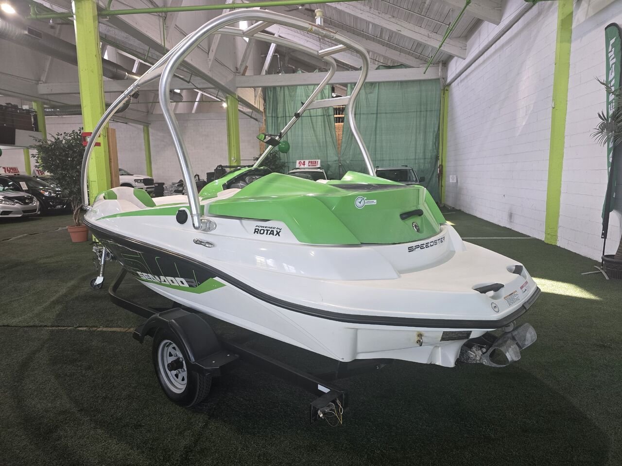 2012 Sea-doo Speedster 150 Green  - photo #3