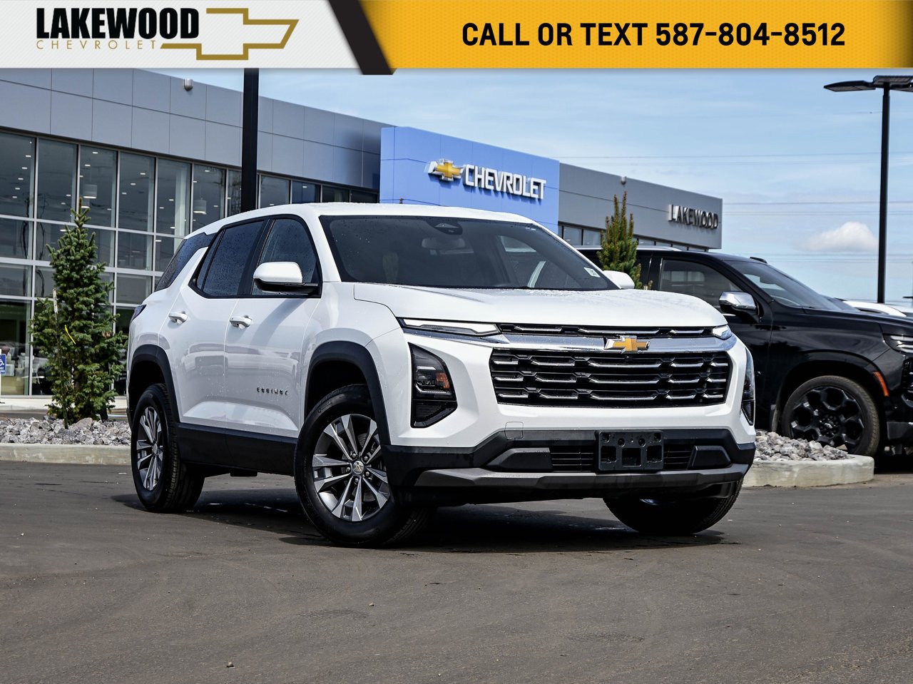 2026 Chevrolet Equinox AWD 4dr LT w/2LT White Sherwood Park - photo #0