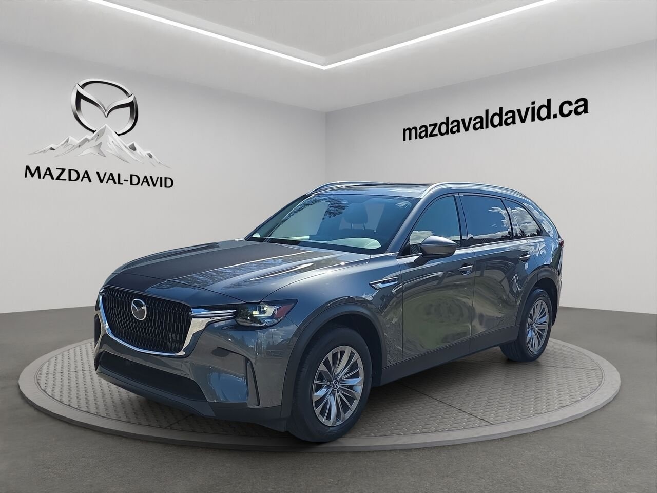 Mazda CX-90 hybride léger GS-L TI 2026 Gris mécanique métallisé Val-David - photo #0