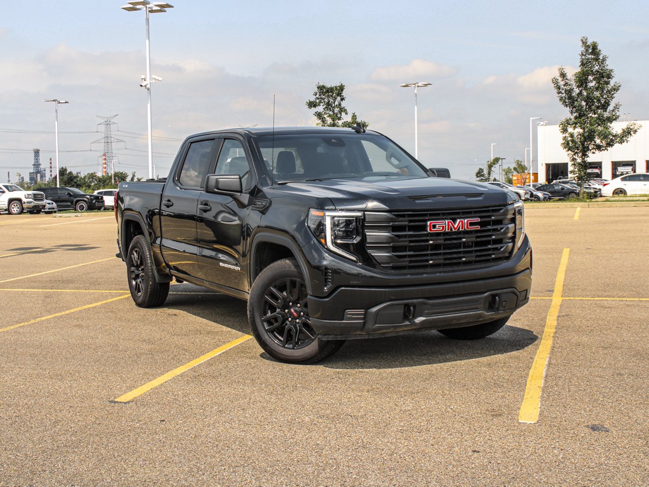 2024 GMC Sierra 1500 4WD Crew Cab 147 Pro Black Sherwood Park - photo #1