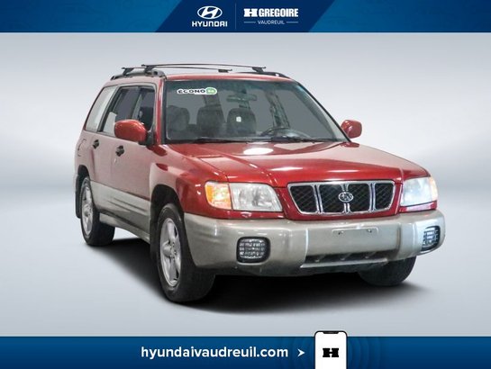 Subaru Forester 2001 2001 Rouge