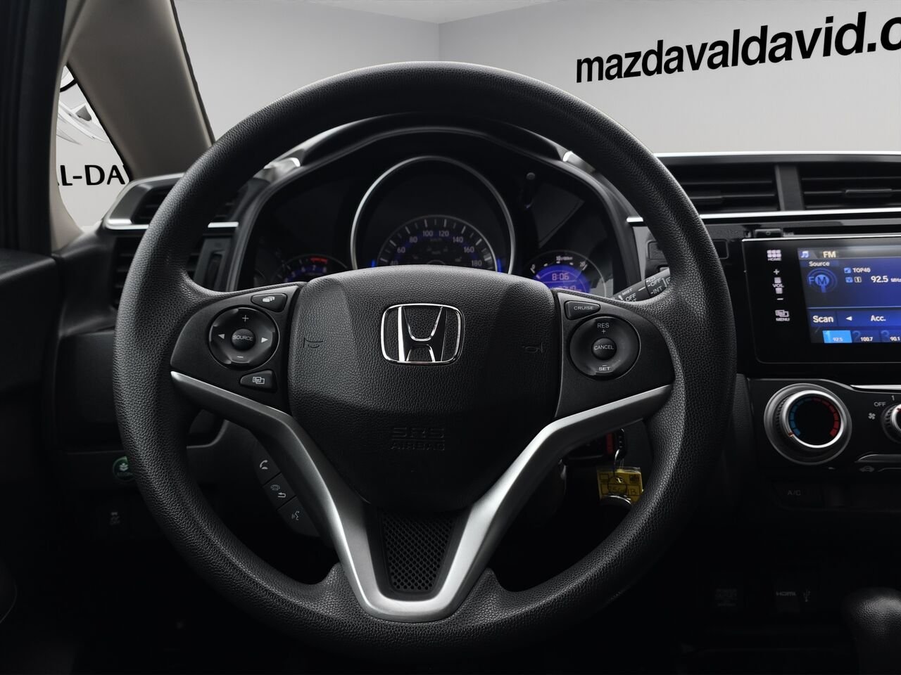 2016 Honda Fit LX à hayon 5 portes CVT, caméra de recul, sièges chauffant, commande audio au volant Grey Val-David - photo #8