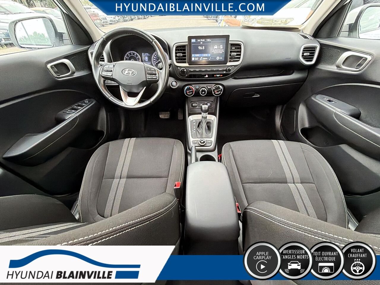 Hyundai Venue 2021 Blanc Blainville - photo #18