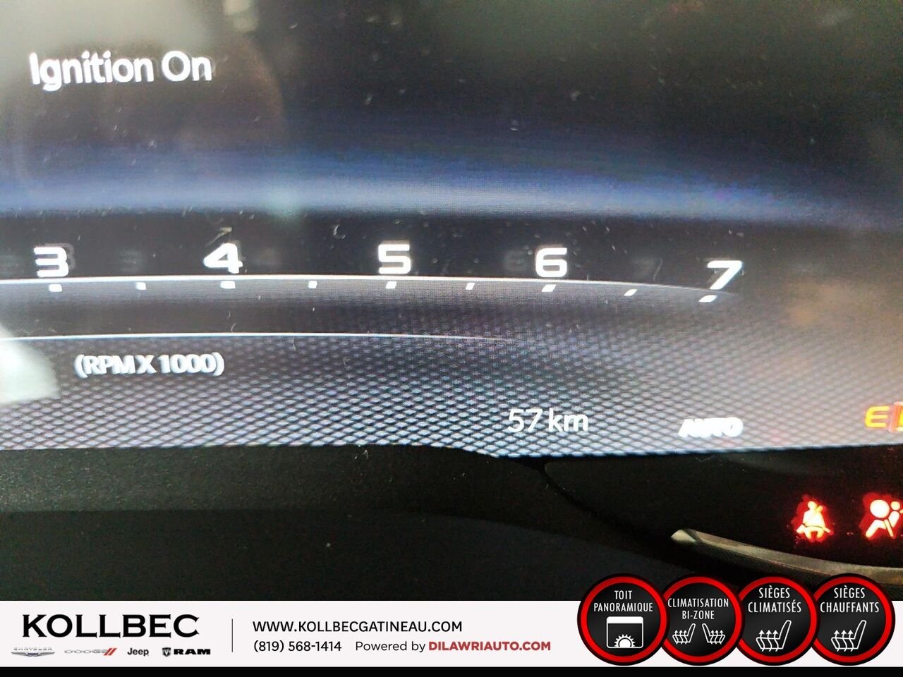 RAM 1500 Tungsten cabine d'équipe 4x4 caisse de 5 pi 7 po 2026 Triple couche nacrée ivoire Ottawa & Gatineau - photo #1