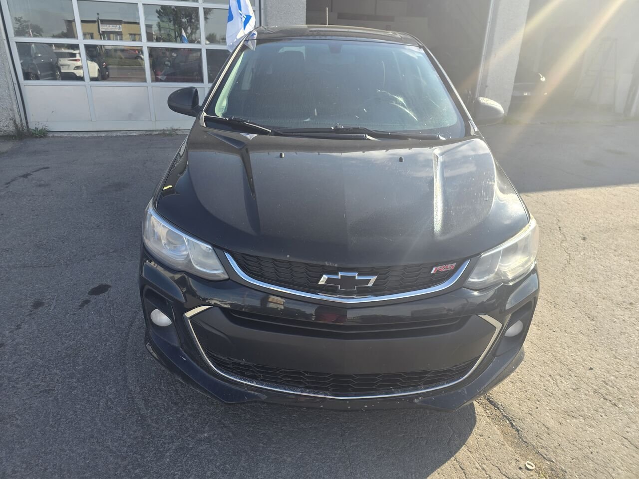 2017 Chevrolet Sonic Black  - photo #6